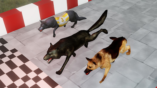 Pet Dog Race Game Challenge  screenshots 1