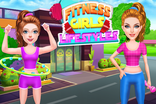 Android application Fitness girls lifestyle screenshort