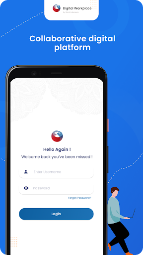 Android application Digital Workplace Mobile screenshort
