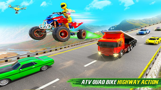 ATV Quad Bike Traffic Racing Screenshot