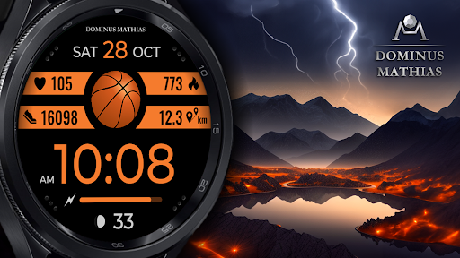 Android application DM | 084 Sport Fit Watch Face screenshort
