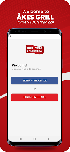Android application Åkes Grill Och Vedugnspizza screenshort