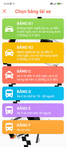 600 Câu GPLX Ô tô - Awabe Screen 2