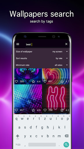 Screenshot of Neon Wallpapers 4K