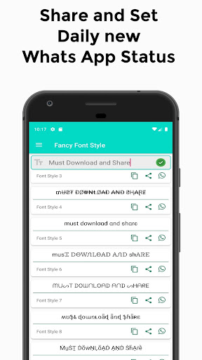 Screenshot of Fancy Stylish - Fonts Nickname