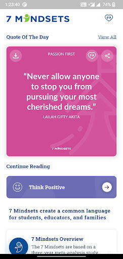 7 Mindsets Screen 2
