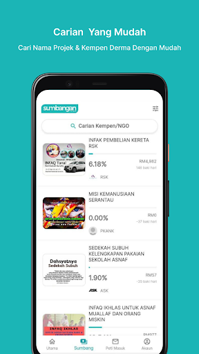 sumbangan.com Screen 2