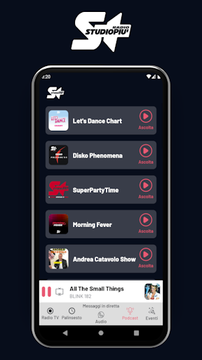 Radio Studio Più Screen 3