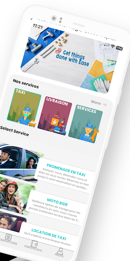 Auxilio Services Screen 2