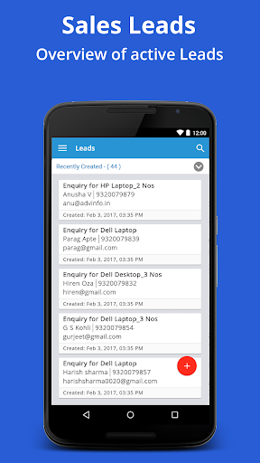 Cratio CRM 1.0 (Legacy) Screen 2