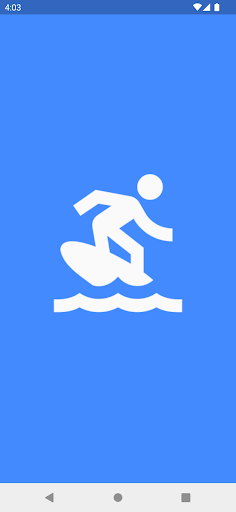 Android application Surferz screenshort