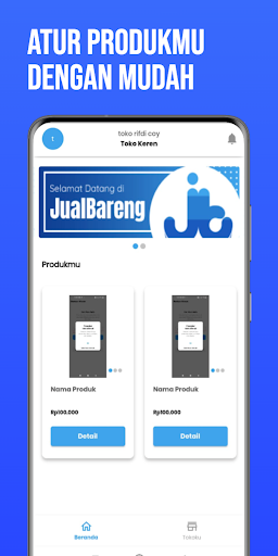 Jualbareng: Buat Toko Sekarang Screen 3