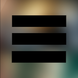 Blur Navigation Drawer icon