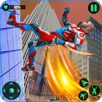 Flying Captain Superhero - Iron City Battle 2020