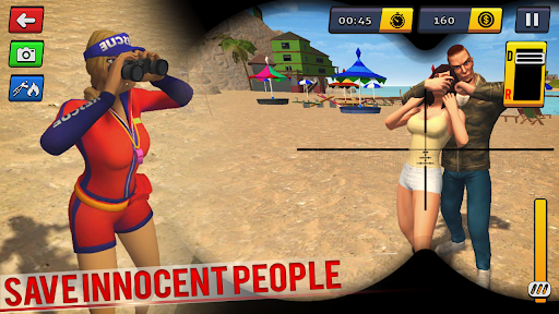 Android application Beach Rescue Lifeguard screenshort
