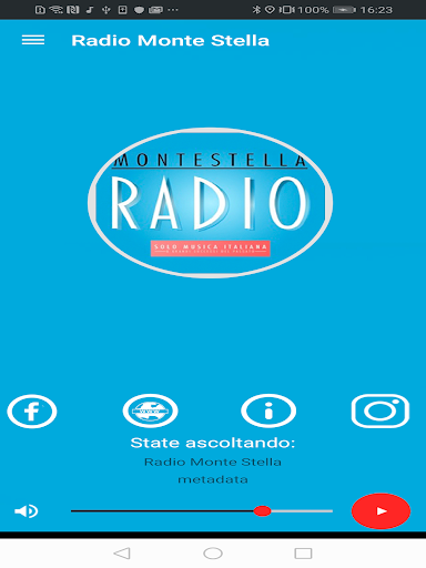 Android application Radio Montestella screenshort