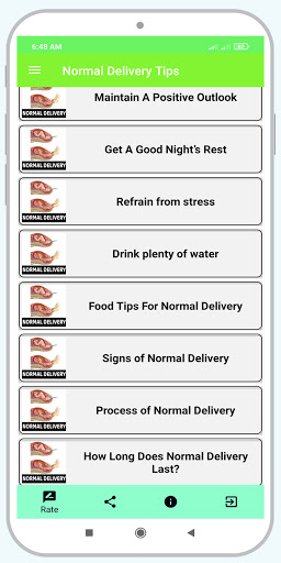 Normal Delivery Tips