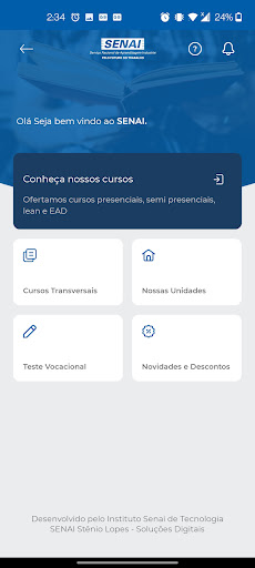 SENAI PB 2.0 Screen 2