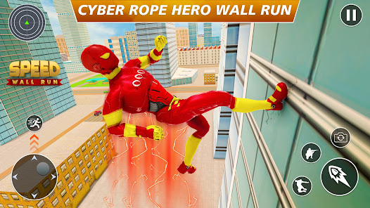 Cyber Rope Hero in Spider Game  screenshots 4