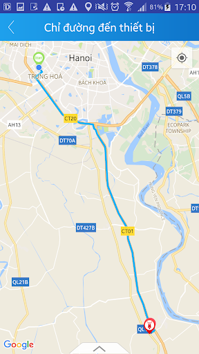 Android application GPS An Phát screenshort