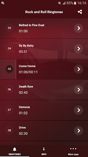 Rock and Roll Ringtones Screenshot 2 - AppWisp.com