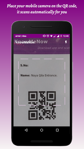 KnowMeNow: Scan and Know Screen 2