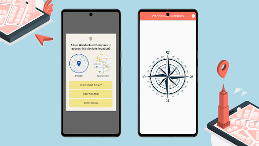 Wanderlust Compass Screen 3