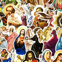 Love Jesus Christ Stickers