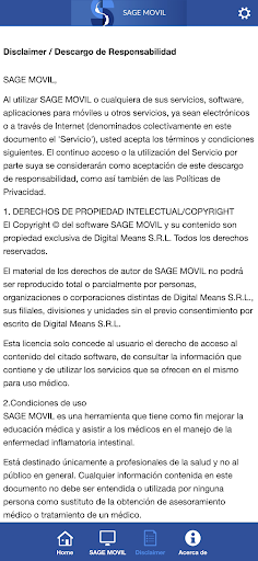 SAGE MOVIL Screen 3