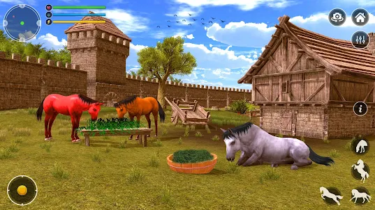 Wild Horse Simulator Games 3D