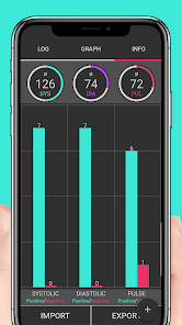 Captura 3 Blood Pressure Diary Log android