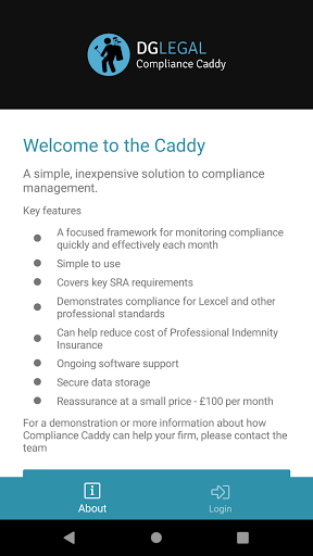 Compliance Caddy Screen 2
