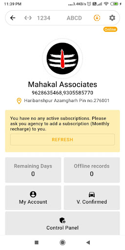 Mahakal Associates Screen 2