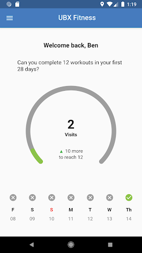 UBX Member App Screenshot 1 - AppWisp.com