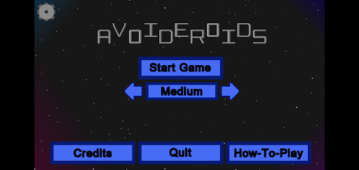 Android application Avoideroids screenshort