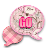 GO SMS - Live Laugh Love icon