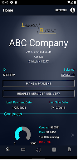 Android application Lamesa Butane Company Inc. screenshort