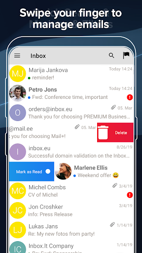 Inbox.eu - business email Screen 3