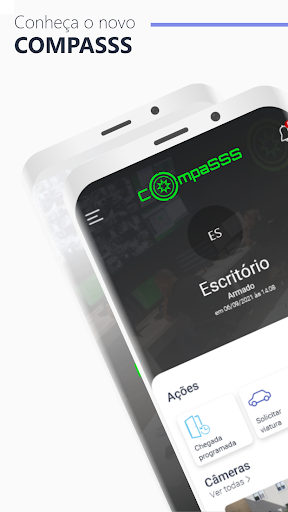 Android application CompaSSS screenshort