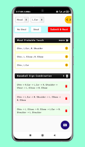 Baseball Codebreaker Screen 2