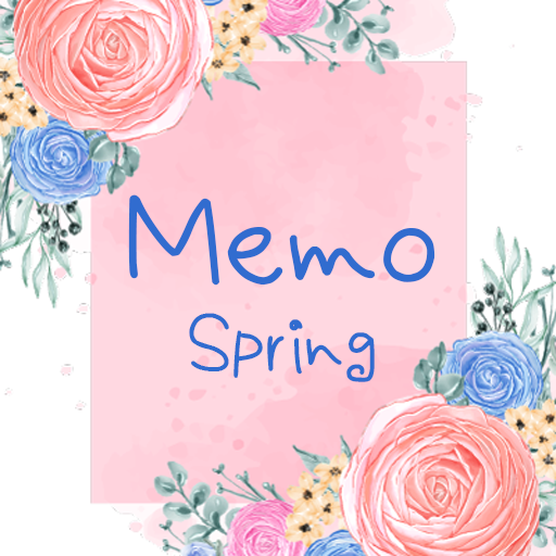 Sticky Memo Notepad Spring logo