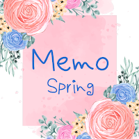 Sticky Memo Notepad Spring