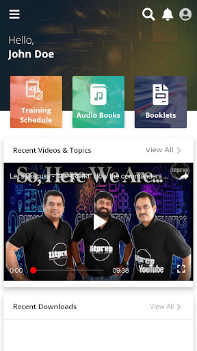 Android application IITPrep screenshort