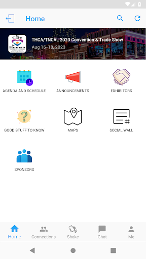 THCA Events Screen 3
