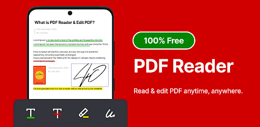 Android application PDF Reader screenshort
