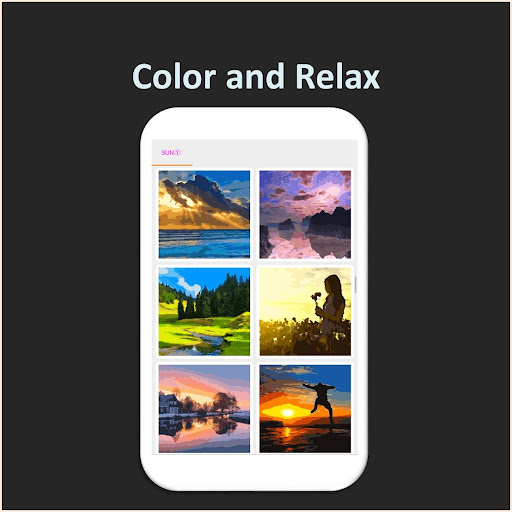 Color by Number - sun Screen 3