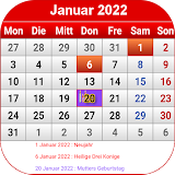 Österreich Kalender 2022 icon