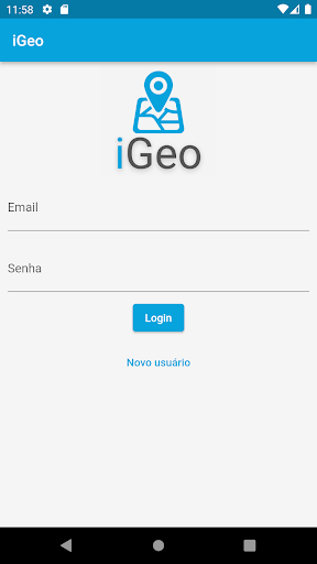 Android application iGeo screenshort