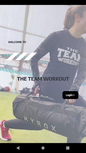 Android application The Team Workout screenshort