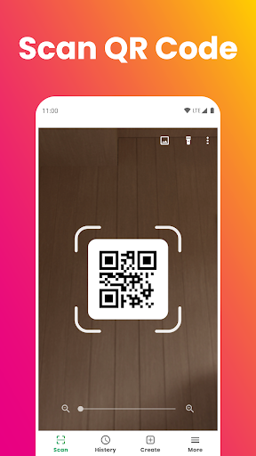 Android application QR Code Scanner - InstaScan screenshort